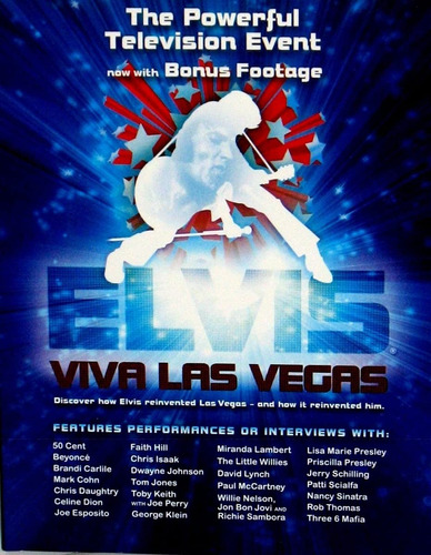 Elvis Presley -tributo: Viva Las Vegas- Blu Ray