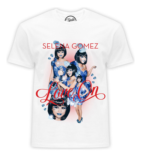 Playera Selena Gomez Love On Perez Hiltons Blue Ball 2011