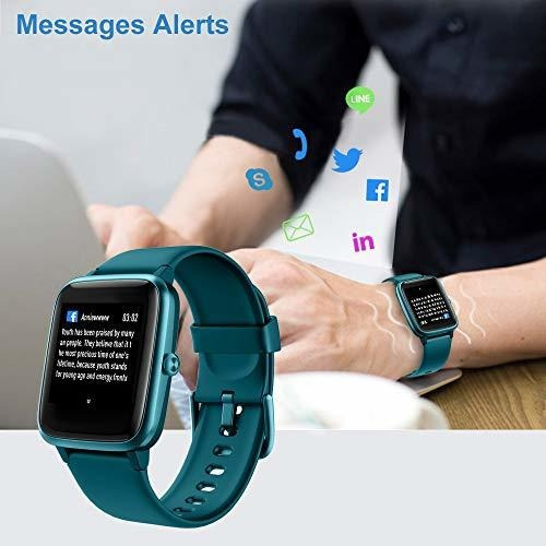Imagen 4 de 8 de Reloj Smart Watch Para Teléfonos Android iPhone (verde)