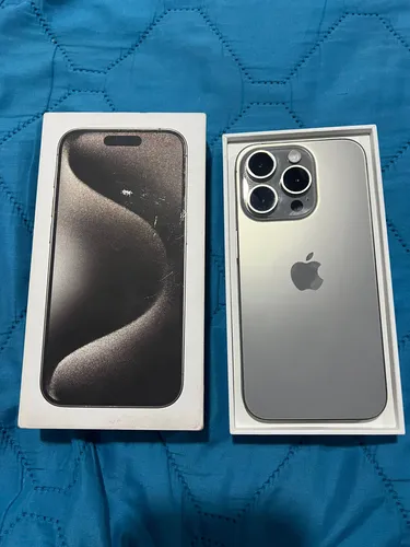 Apple iPhone 15 Pro 128gb Dual Sim - Titanio Natural (Usado)