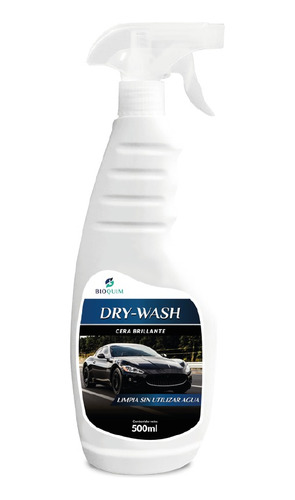 Bioquim - Dry Wash  Para Autos Con Aroma Sin Agua - 500ml