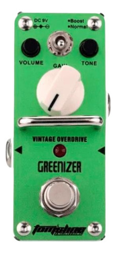 Pedal de guitarra Tom'sLine Overdrive Tube Screamer - Greenizer