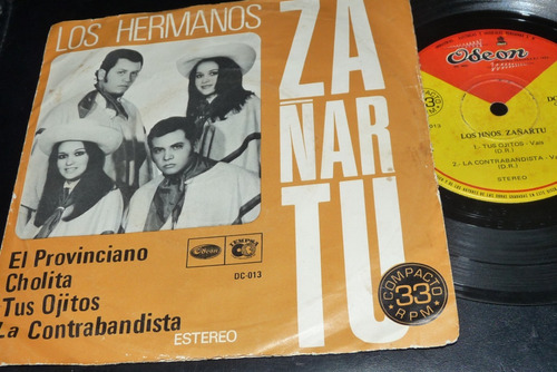 Jch- Los Hermanos Zañartu Miiplay 33 Rpm Criollo