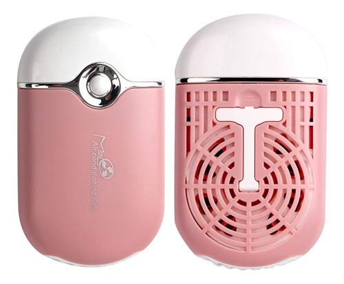Imagen 1 de 10 de Mini Ventilador Usb Rosa Para Extensiones De Pestañas Y Uñas