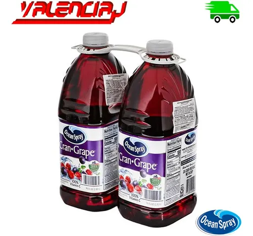 Ocean Spray Jugo Arandanos Y Uva X 2 - mL a $11