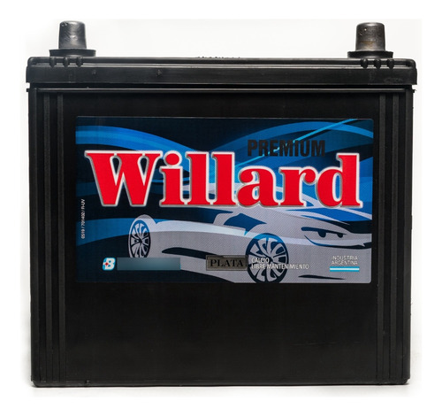 Bateria Williard Honda Civic Hrv Crv 12v 50ah Plata Calcio