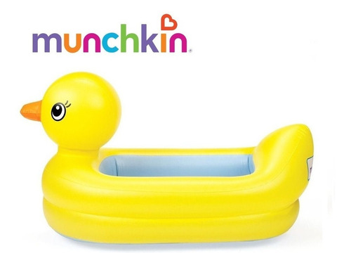 Banheira Inflável Para Bebê Pato Patinho Munchkin ®