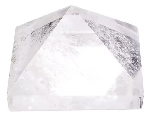 Pirámide Cuarzo Transparente Natural Reiki Chakra Curativa Transparente