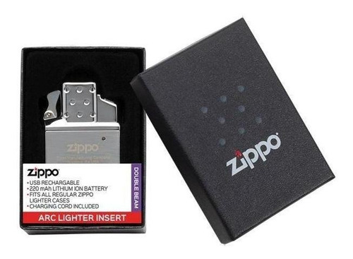 Imagen 1 de 5 de Zippo Inserto Doble Arco Eléctrico. Zippo Plasma. Gran Canal