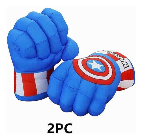 Disfraz Infantil Capitán América Guantes Cosplay Boy Girl Av