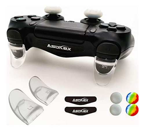 Pack De Extensores L2 R2 Y Accesorios Para Controlador Ps4