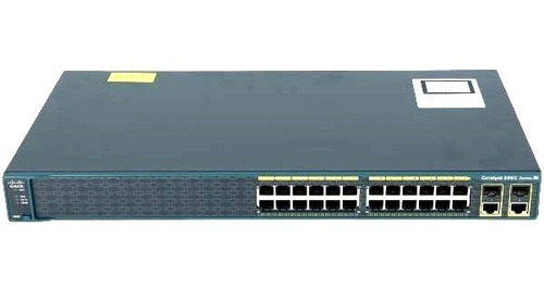 Switch Cisco Catalyst 2960 24 Puertos 10/100+2 Puertos Sfp