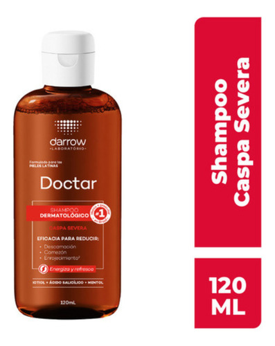 Shampoo Dermatológico Darrow Doctar Para Caspa Severa 120ml