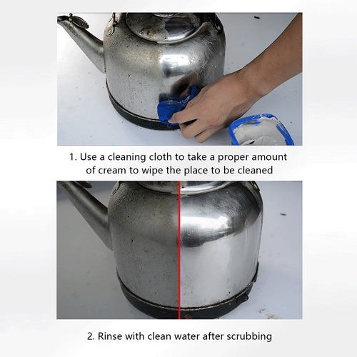 Paste Steel Cleaner Para Limpieza De Manchas De Óxido Para E