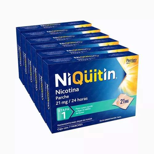 Farmacias del Ahorro, Niquitin etapa 1 con 7 parches