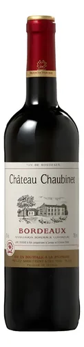 Vinho Tinto Francês Château Chaubinet Bordeaux Seco 750ml | Frete