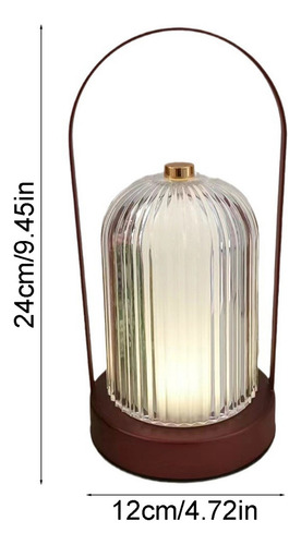 Lámpara De Mesa Led Portátil Con Luz Nocturna Recargable, Mo