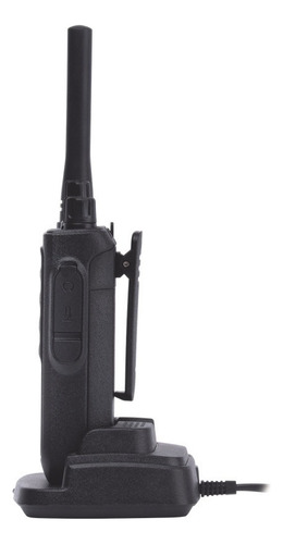 Kit 2 Radios Portátiles Tx 320 Txpro Uhf 400 470 Mhz 16 Ch Color Negro