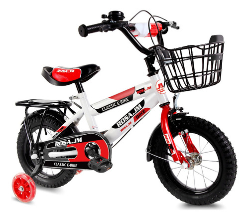 Bicicleta Infantil Roja De 16 Pulgadas Con Casco Incluido Color Rojo Tamaño Del Cuadro 16