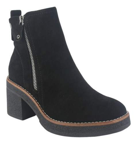 Botin Chalada Mujer Bricca-2 Negro Casual