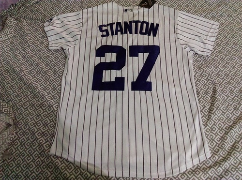 Jersey Beisbol Nueva York Yankees Giancarlo Stanton Mediana