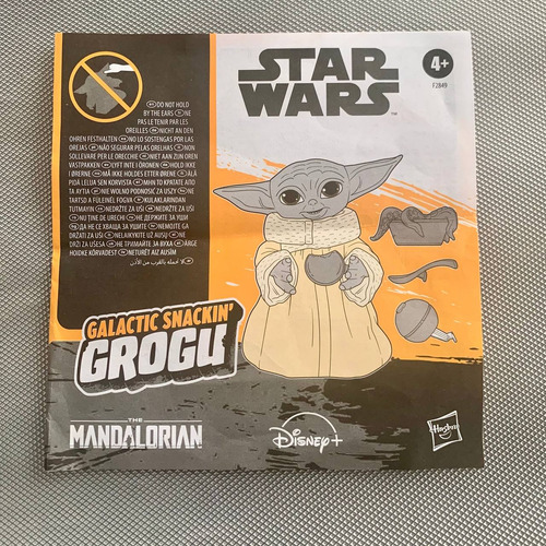 Hasbro Star Wars Galactic Snackin Grogu Baby Yoda (Usado)