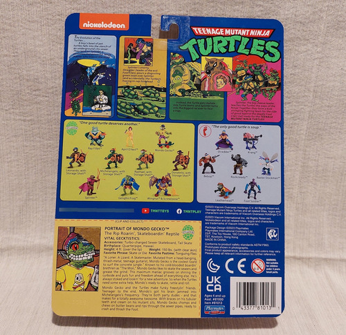 Mondo Gecko - 40 Aniv - Tmnt - Tortugas Ninja - Playmates -1