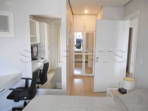 Imagem 11 de 15 de Flat No Itaim Bibi, Proximo A Av. Faria Lima, E A Fmu - Sf25449