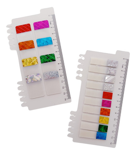 Set De 2 Post It Separadores Notas Adhesivas