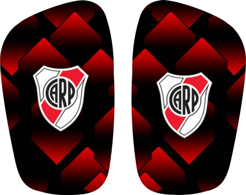 Canilleras Personalizadas River Plate 2 Alto Impacto 