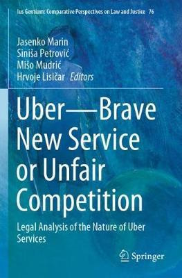 Libro Uber-brave New Service Or Unfair Competition : Lega...