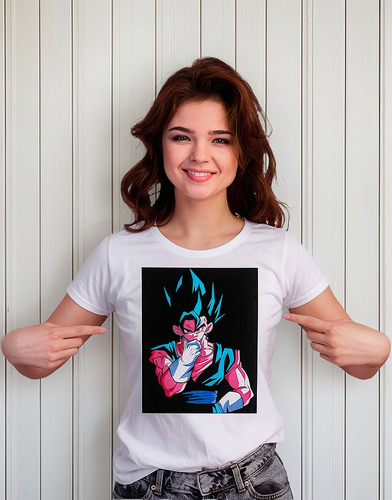 Playera Dama Ts Dragon Ball Z Goku P236