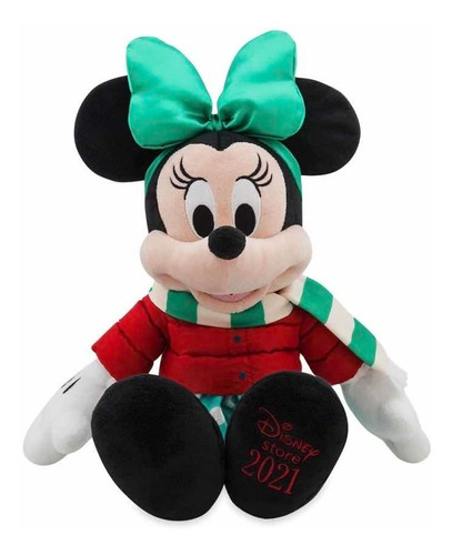 Minnie Mouse 2021 Peluche Navideño 35cm Disney Store