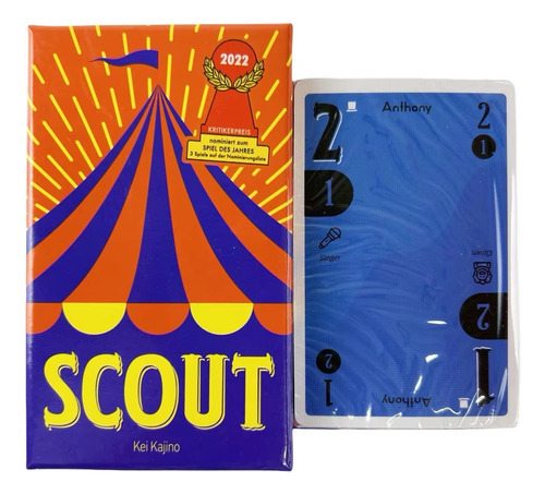 Scout Juego De Mesa Juego De Cartas Y Estrategia Juego Scout