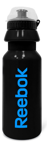 Botella Deportiva Reebok 750ml Se Wat Bot Caramañola El Rey Color Negra-logo Azul