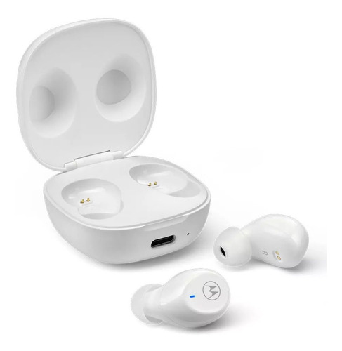 Audifonos Motorola Moto Buds 105 Tws In Ear Bluetooth Blanco