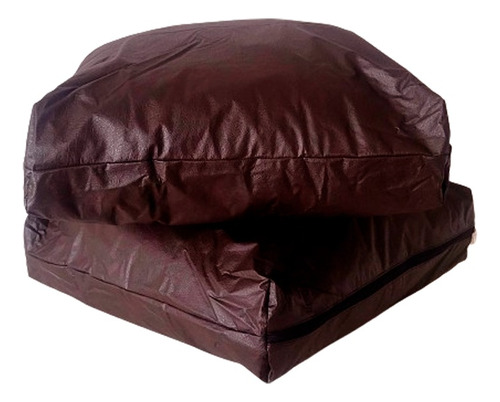 Almohadones De Sillones 50x50x10 Con Cierre Ecocuero