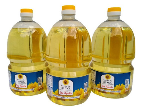 Aceite Girasol 2 Litros San Agustín X 6