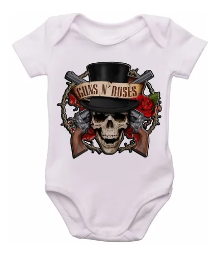 Camiseta bebe online guns and roses