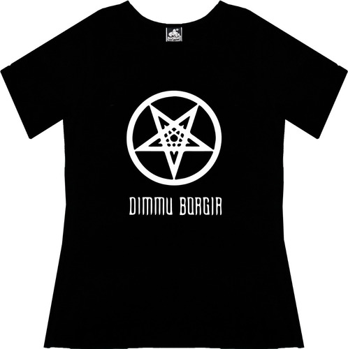 Blusa Dimmu Borgir Dama Rock Metal Tv Camiseta Urbanoz