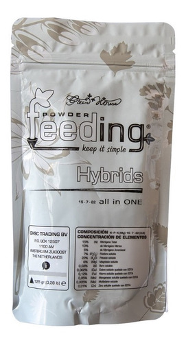 Power Feeding Hybrids 125gr Green House