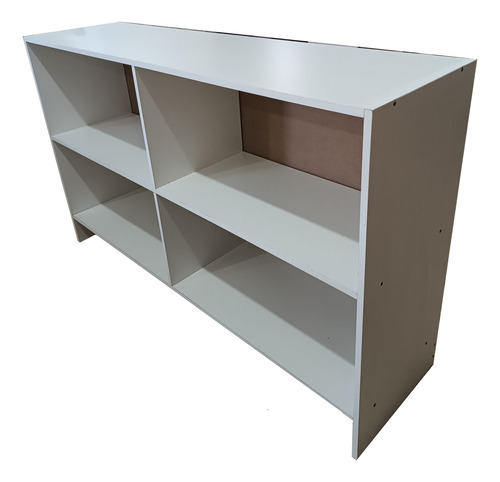 Mostrador Ciego Box 200cm Recepcion Comercial Muebles Moreno Blanco