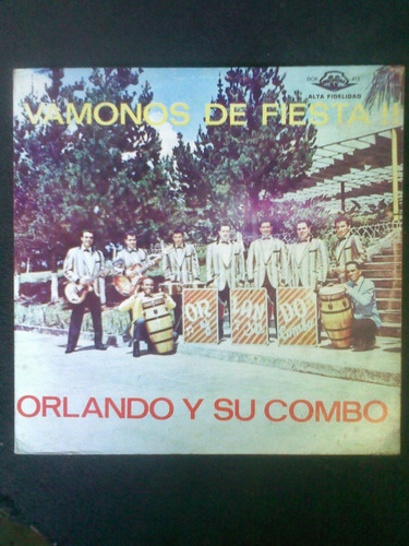 Lp.orlando Y Su Combo.vamonos De Fiesta.1979.tropic.vinilo.a