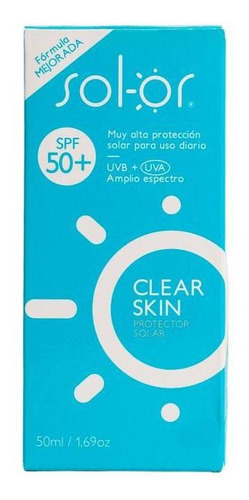 Protector Solar Clear Skin Spf 50+ - Ml A $1804