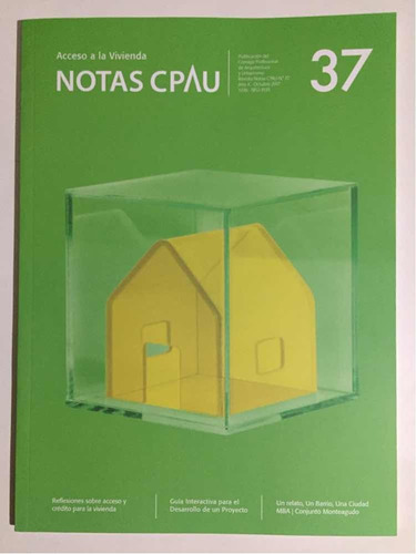 Revista Notas Cpau # 37 Octubre 2017