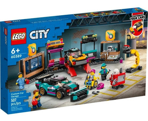 Lego City Oficina De Personalização De Carros 60389