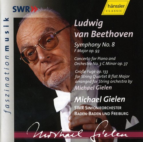 Ludwig Van Beethoven; Michael Gielen Symphony 8/piano Ct Cd