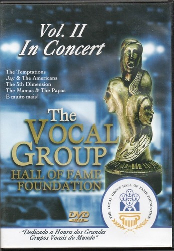 The Vocal Group Dvd In Concert Vol. Ii Novo Original Lacrado