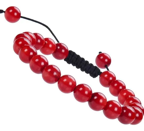 comprar Pulseras De Piedra Natural Coral Rojo