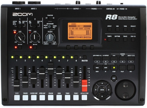 Zoom R8 Multi Track Recording Gravadora Estúdio Digital